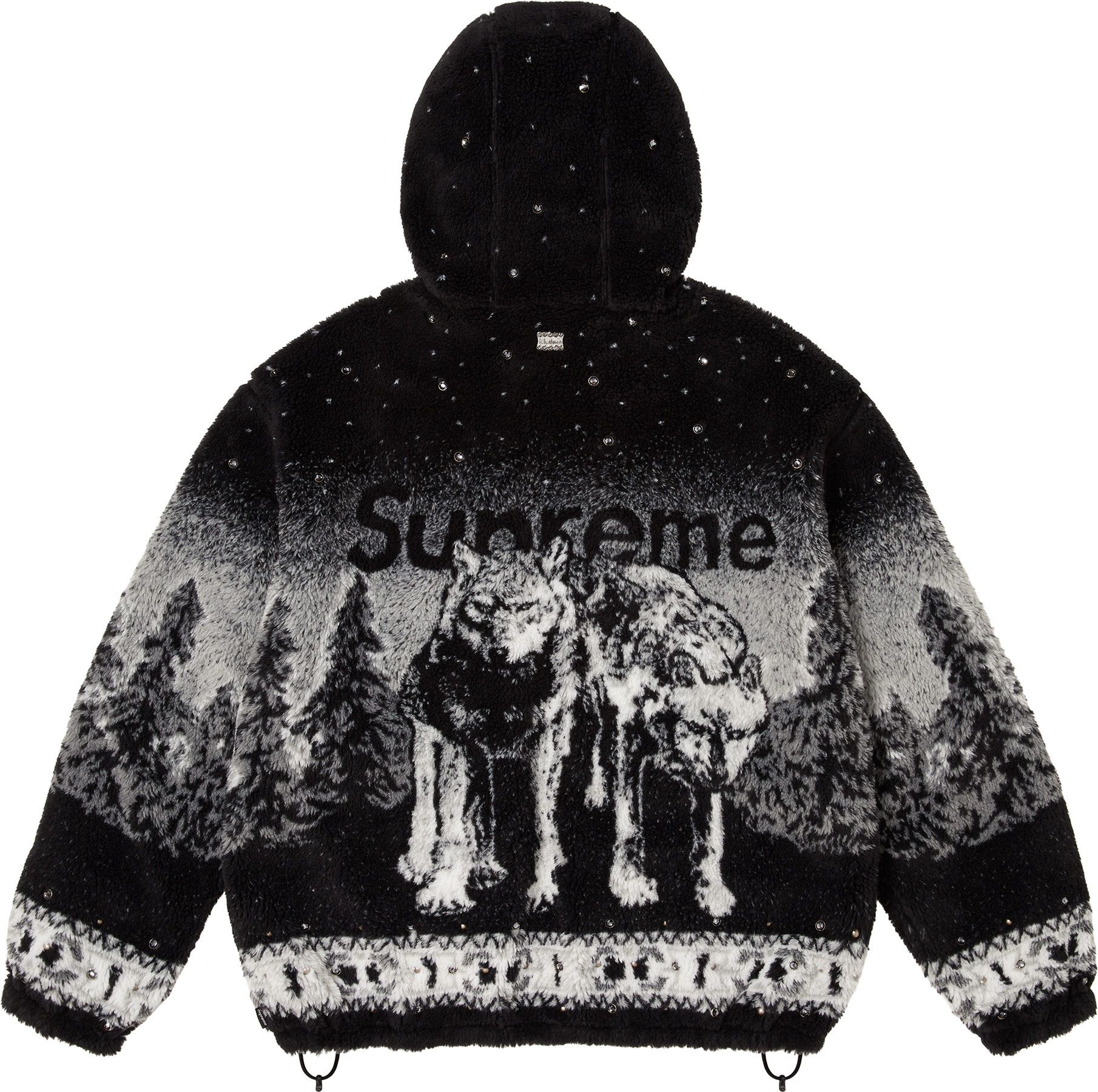 Supreme®/b.b. Simon Reversible Hooded Fleece Jacket view 28